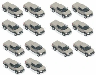 12 pickup truck loads worth