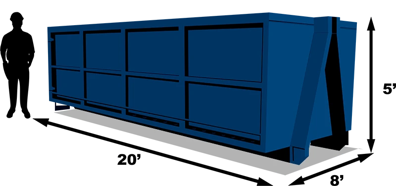 20 Yard Roll-off Dumpster