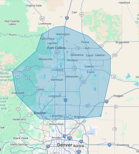 dumster rental service area colorado